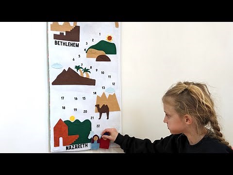 How to Make a Felt Nativity Advent Calendar with a Free Sewing Pattern