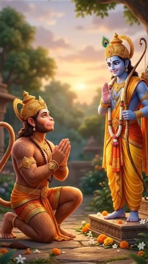 Hanuman Ji Amar Kaise Hue? Shiv Ji Ka Secret Aashirvad 😱🔱 #shorts