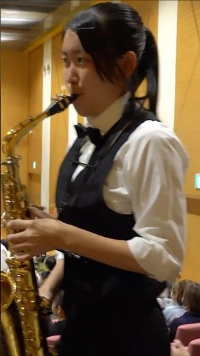 オーメンズ・オブ・ラブ サックス【浜松市立高校 吹奏楽部】 #吹奏楽＃サックス