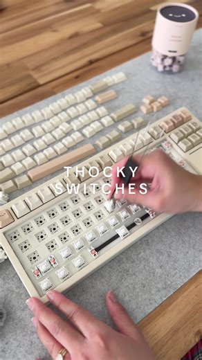 Discovering THOCKY Switches for an Immersive Keyboard Experience