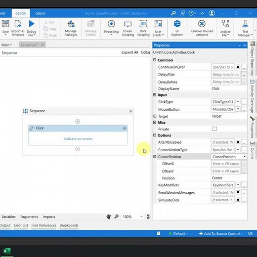 #shorts | CursorMotionType in UiPath Click/Hover | Smooth mouse motion | UiAutomation Update | RPA