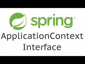 Spring Boot 20 - Dependency Injection - Spring IoC Container (ApplicationContext Interface'i)