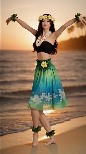 Gentle Modern Hula 'Auana at Golden Sunset 🌺 | Soothing Island Dance for Deep Relaxation