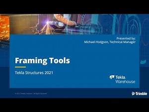 Framing tools for Tekla Structures