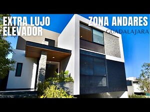 ASOMBROSA RESIDENCIA de LUJO con ELEVADOR en VENTA Zona ANDARES Zapopan Guadalajara (2021)