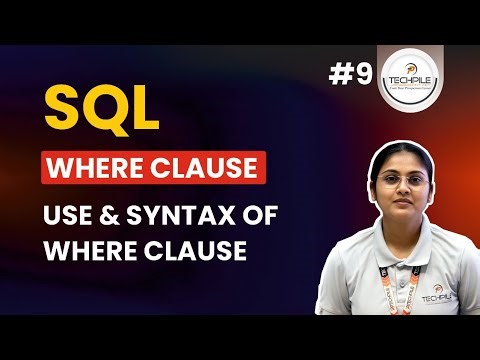 WHERE Clause in SQL Explained | Filter Data Using WHERE | SQL Tutorial for Beginners