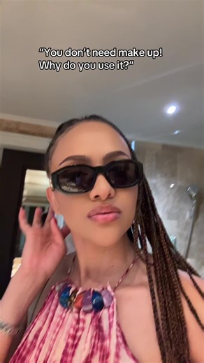 We apply because we want to not because we need to 🙃 #fyp #fypシ゚ #makeup #beauty