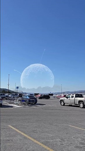 ALIEN MOON CRASHES INTO EARTH #VFX