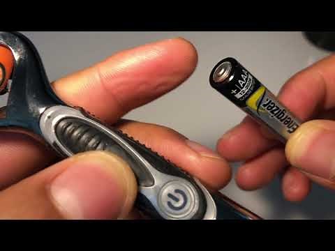 Gillette Fusion Power - How to Change Battery