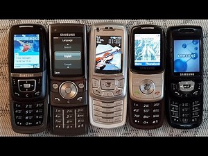 My Samsung phones collection - Samsung Startup and Shutdown