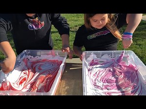 MAKING SLIME AT THE PARK EPIC FAIL!