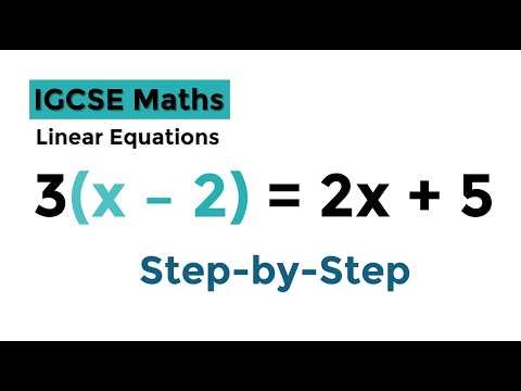 Solving Linear Equations with Brackets | IGCSE Maths Step-by-Step