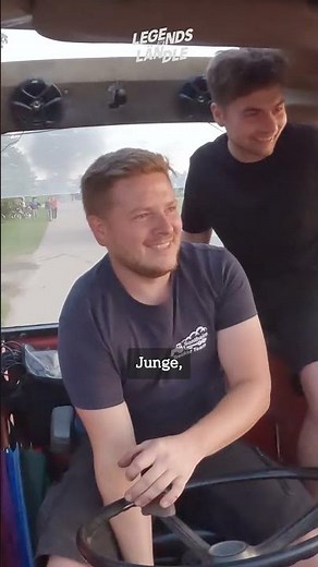 Ortskontrollfahrt auf dem Trecker 🚜