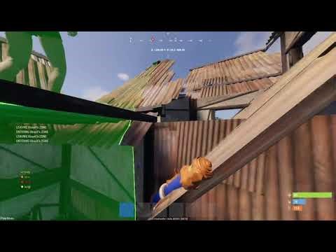 Rust we did a 300 rocket raid as a for man