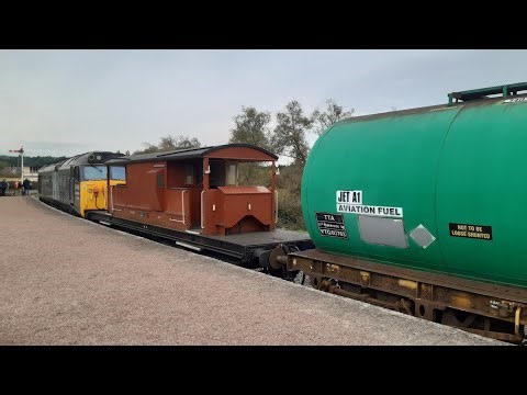 Dean Forest Railway Class 50 Tanker Train Day 18/10/2025