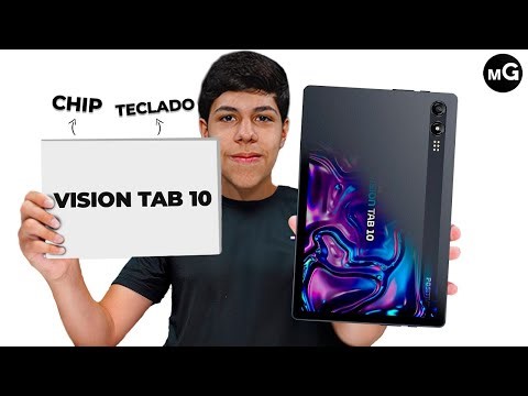 Chegou! Vision TAB 10 o TABLET mais BARATO com TECLADO! unboxing