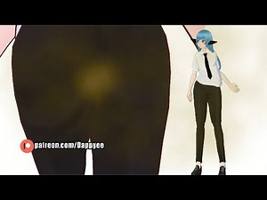 【3D】AI robot girl Farts