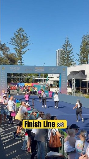 Gold Coast Marathon 2026 🏁 Emotional Finish Line Moments! 🇦🇺 #shorts