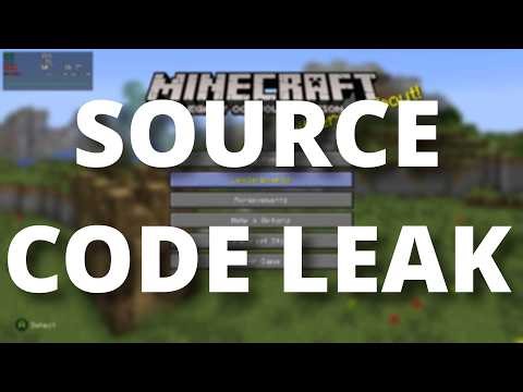Minecraft LCE source code leak