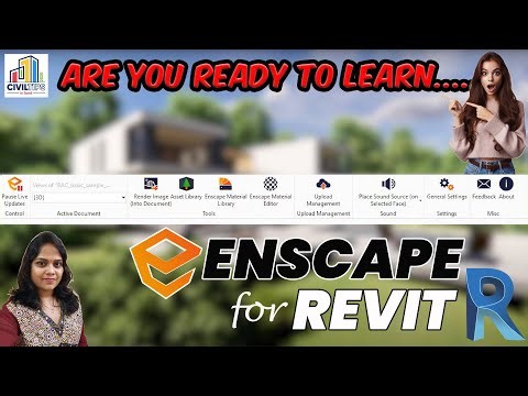 Enscape for Revit Tutorial / Enscape render settings in tamil