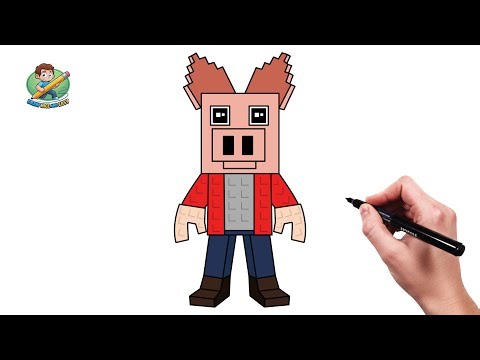 How to Draw John Pork from Steal a Brainrot [ROBLOX] | Easy Drawing Tutorial