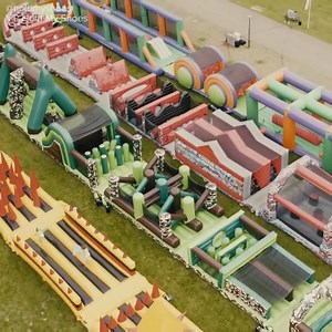 107K views · 1K shares | This Giant Inflatable Obstacle Course Looks Awesome | BuzzFeed Sweaty | Facebook