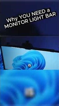 Best Monitor Light Bars (Fix Eye Strain & Instantly Upgrade Your Setup) PT1