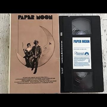 Opening and Closing to Paper Moon 1979 VHS
