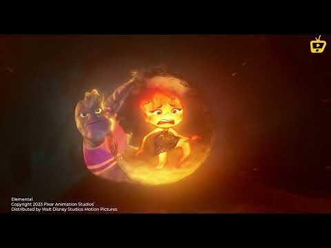 ELEMENTAL (2023) *HD* Ember follows Wade to see the Vivisteria flowers