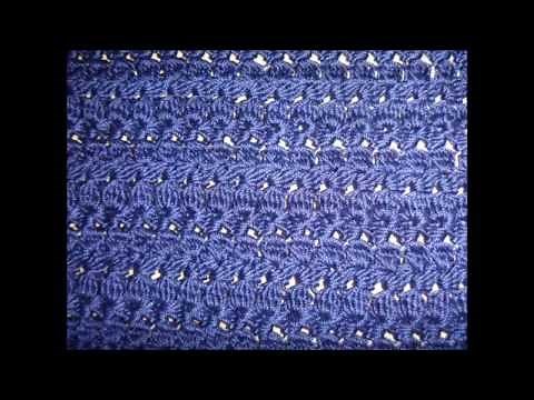How to crochet a puff shell stitch