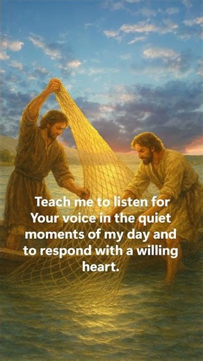 A Prayer Inspired by Today’s Gospel | Mark 1:14–20 | First disciples