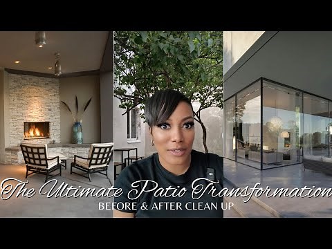 How to Deep Clean Your Patio Like a Pro | Outdoor Spring Refresh + Pollen Cleanup