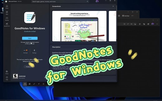 GoodNotes for Windows Beta 初体验