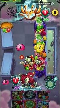 Una partida complicada #pvzheroes #pvz #gameplay