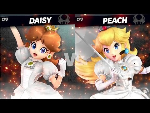 Princess Daisy vs Peach Wedding Dress Fight