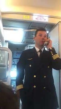 Annonce d'accueil du Commandant de Bord - Vol de Convoyage Smart & Beyond Air France