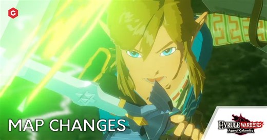 Hyrule Warriors: Age Of Calamity Map vs Breath of The Wild