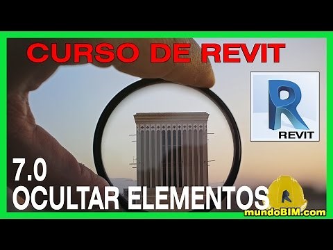 Tutorial Revit para principiantes: 7.0 Ocultar y mostrar elementos