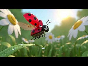 🐞 Ladybug Fly Away | Cartoon Nursery Rhymes & Kids Songs 🎵