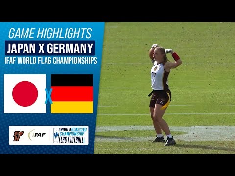 JAPAN X GERMANY | IFAF WORLD FLAG CHAMPIONSHIP 2024 | Game Highlights