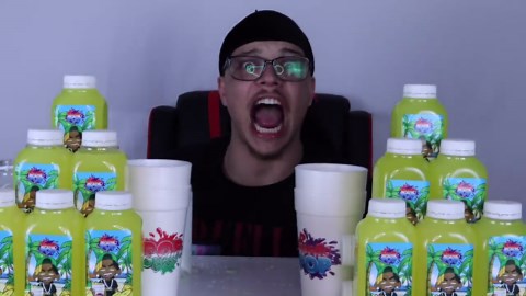 Chugging Soulja Boy Lemonade