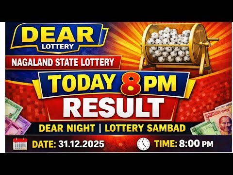 Dear Night Lottery Result Today 8 PM | Nagaland State Lottery