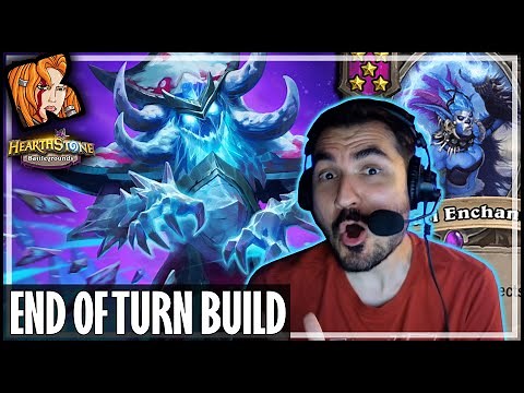 A FULL END OF TURN BUILD! - Hearthstone Battlegrounds