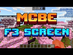 F3 DEBUG SCREEN for MCBE 1.21+ | Star's Debug Screen