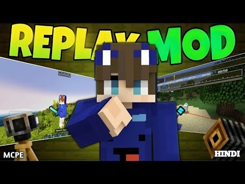 This is the BEST Replay Mod for Minecraft MCPE!!🔥🤯