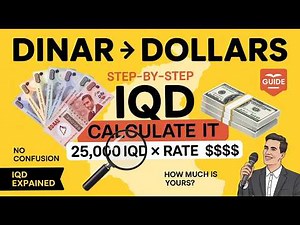 📈 Iraqi Dinar to USD 2026: Step-by-Step Exchange Value Guide