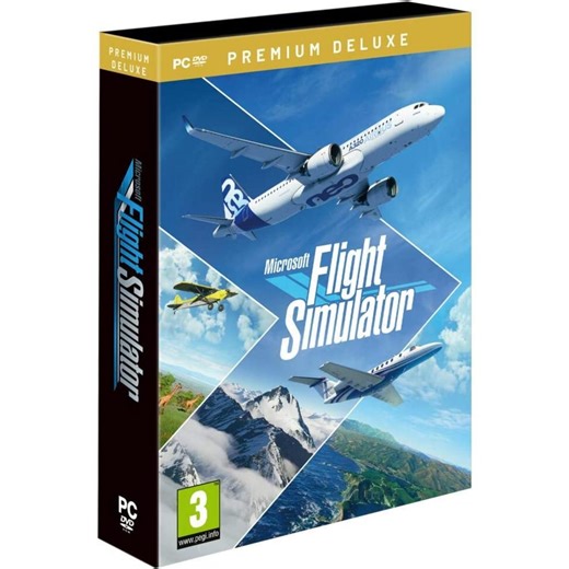 Microsoft Flight Simulator 2020 [Premium Deluxe] (DVD-ROM) for Windows