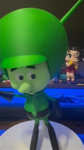 The Great Gazoo. #3dprinting #flinstones #cartoons #fiction #gazoo #tiny #alien #toys #hobby