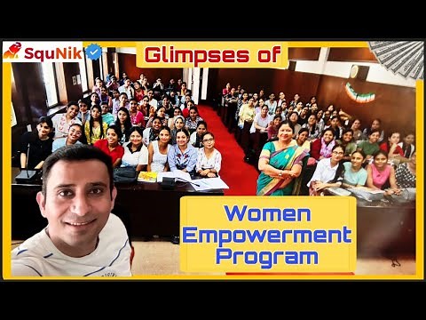 Women Empowerment Program 2025 | KL Mehta Dayanand College NIT Faridabad | SquNik