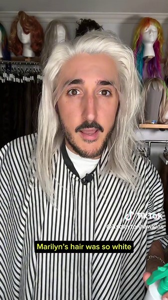 Marilyn Monroe: The ULTIMATE hair tutorial/history ✨🫶✨ #marilynmonroe #oldhollywood #oldhollywoodglam #oldhollywoodhistory #1960s #lacefront #platinumblonde #60snostalgia